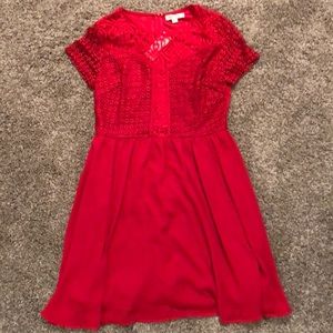 Francesca’s Red Dress